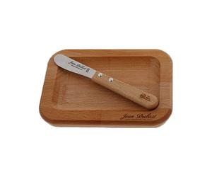 Beurrier et tartineur Tradition en bois de hêtre Jean Dubost