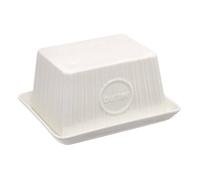 Beurrier en Céramique Monty 15cm Blanc