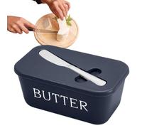 Beurrier hermétique pour fromage | Couvercle de beurre pour cuisine, restaurant, comptoir, réfrigérateur, camping, ferme, maison, nourriture, pâtisserie