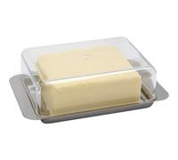APS Germany – Beurrier pour réfrigérateur – Acier inoxydable 16 x 9,5 cm – Lave-vaisselle, congélateur