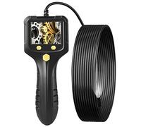 BEVA Endoscope avec écran IPS de 2,4 Pouces,1080P HD,Caméra Endoscopique 2,0 Mégapixels avec 6 LED Réglables,Caméra Etanche IP67,Câble Semi-Rigide 3m, Batterie 2600 mAh