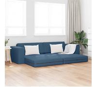 BEWI®Canapé-lit/Sofa Bed - 2 PERSONNES - clic-clac, Bleu marine 245 x 78 x 77 cm tissu &FR55568