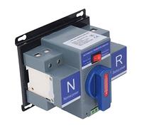 Bewinner 2P Commutateur de Transfert Automatique 63A Type CB pour Secours | Conception mini inverseur, évalué à 230 V, protection contre les surcharges et les pertes de phase en court-circuit,