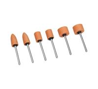 Bewinner 42 Pièces Set de Meules Rotatives Tige 1/8 Pouce | Matériau en corindon brun, formes de cône cylindrique, ébavurage d\'affûtage de lame, polissage antirouille, pour outils