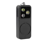 Bewinner Alarme Personnelle pour L'autodéfense, 4 Modes D'éclairage, Sirène Forte, Lumière Stroboscopique et Porte-clés, Ensemble de Porte-clés de sécurité Rechargeable pour Femme (BLACK)