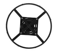 Bewinner Base Pivotante Robuste pour Fauteuil Inclinable, Rotation à 360 Degrés, capacité de Charge de 200 Kg, Base en Anneau de 60 Cm avec Plaque Carrée de 24,5 Cm, Pièce de Rechange pour Fauteuil