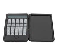 Bewinner Bloc-Notes pour Calculatrice, Calculatrice de Poche 2 en 1 avec Bloc-Notes de 6,5 Pouces, Bouton Silencieux, Protection des Yeux, Tableau D'écriture Effaçable pour Bureau, école,