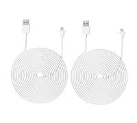 Bewinner Câble de Chargement Extérieur Résistant aux Intempéries de 29,5 Pieds pour EufyCam 2C et 2C Pro, Chargeur de Caméra Micro USB Extra Long de 9 M, Tête étanche, Compatible avec EufyCam et Pro