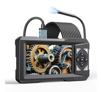 Bewinner Caméra Endoscopique 1080P avec Lumière, écran LCD de 4,3 Pouces, Caméra D'Inspection de Tuyaux étanche IP67, Endoscope à Câble de 5 M pour Moteur de Voiture, Mur, Plomberie et