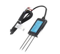 Bewinner Capteur d'humidité du Sol étanche à Sortie 0-10 V, Testeur d'humidité de Serre IP68 pour l'irrigation, Sonde en Acier Inoxydable 316, 12-24 V DC, Plage 0-100%