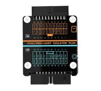 Bewinner Carte D'isolation Haute Tension, Adaptateur JTAG SWD 5 000 Vrms | Isolation ABS, Interface 20 Broches, Sortie Isolée 3,3 V/5 V, Débogage MCU, Cartes de Commande Moteur