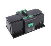 Bewinner Commutateur de Transfert Automatique à Double Puissance 4P 125A Isolation de qualité PC ATS, Commutateur de Générateur Manuel Automatique pour Alimentation Continue Domestique
