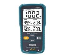 Bewinner Compteur de Puissance Solaire MPPT 1000 W, Testeur Photovoltaïque avec Mesure Voc Isc, Testeur de Tension en Circuit, Maintien des Données de Rétroéclairage, Grand écran LCD pour une
