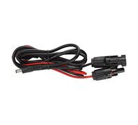 Bewinner Connecteur Solaire vers Câble Adaptateur Mâle DC 5,5 Mm, Câble d'extension de Panneau Solaire en Cuivre 16 AWG épais 16 AWG en Cuivre sans Oxygène, Faible Perte de Puissance, Gaine en PVC