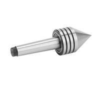 Bewinner Contre-pointe HSS Live Center MT2 60 Degrés, Haute Précision, Résistant à l'usure, Accessoires de Contre-pointe de Tour pour le Tournage CNC du Bois - 12,7 Cm de Longueur, 4,1 Cm de