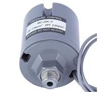 Bewinner Contrôleur électronique de Pressostat d'eau 220 V 16 A pour Pompe de Surpression Automatique, Fournitures Industrielles à Filetage G1/4 Réglable de 1,5 à 2,2 Kg (1,5-, kg)