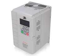 Bewinner Convertisseur de Fréquence 7,5 KW monophasé 220 V à 3 Phases 380 V, Régulateur de Vitesse de Moteur de Sortie, Variateur de Fréquence VFD avec Contrôle PWM, Onduleur de Moteur Universel pour