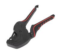 Bewinner Coupe-Tuyau en PVC Robuste, Coupe jusqu'à 1,65 Pouces, Outil de de Tuyau PEX à Cliquet pour PVC, PPR, PE, CPVC, Tuyaux en Plastique, Caoutchouc, Lame SK5, Alliage d'aluminium,