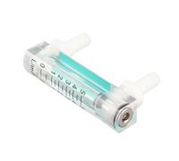Bewinner Débitmètre de Gaz 1-5LPM -1 Débitmètre Jauge de Mesure du Dioxyde de Carbone d'oxygène Panneau Acrylique Flotteur Noir Précision 5% 0,6Mpa 0-60°C Débit monophasé Non pulsé pour l'azote de