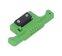 Bewinner Dénudeur de Fibre Optique 5 Fils, Gaine en PVC avec Lame en | Dénudeur de câble en fibre de ruban longitudinal, outil d\'épissage de câble de 1,9 à 3,0 mm, conception à couvercle ,