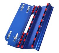 Bewinner Dispositif de Chanfreinage de Carreaux de Céramique, Outil de Guidage de Machine de Découpe de Pierre de Bureau à 45 Degrés avec 24 Roues en Nylon pour Brique émaillée, Guide de