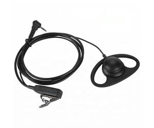 Bewinner Ecouteur,Oreillette De Type D à Fiche De 2,5 Mm Conçue pour Les Radios avec Microphone Et Bouton Ptt Adaptés pour Les Activités De Sécurité,Les Gardes du Corps Et Autres