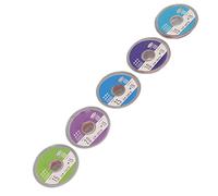 Bewinner Ensemble de 5 Mèches à Souder - 1,5 Mm 2 Mm 2, 3 3, de Largeur 1, M de Longueur Fil à Dessouder en Cuivre Mèche de Tresse de Soudage pour la Réparation de Circuits Imprimés