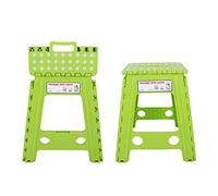 Bewinner Escabeau Pliable Portable Antidérapant pour Adultes - Tabouret en Plastique Antidérapant avec Boucle de sécurité, Robuste et Durable, Peu Encombrant et Pratique à Transporter pour la