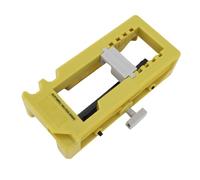 Bewinner Guide de Perçage pour Charnière avec Jauge de Profondeur Intégrée, | Gabarit de mortaiseuse de charnière de porte Portable, réglable pour charnières de 3 à 5 pouces, avec foret à centrage
