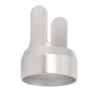 Bewinner Guide d'espacement de Torche de Découpe en Acier Inoxydable, Consommable à Double Pointe 9-8281 pour Coupeur SL60 SL100, Guide d'espacement de Torche Stabilisant et Anti-éclaboussures
