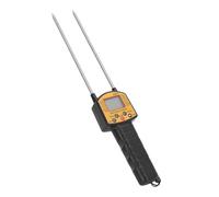 Bewinner Humidimètre Numérique à Grains avec Double Sonde, Testeur d'humidité Portable à écran LCD pour Riz, blé, Haricots de Maïs, Invites Vocales, Version Anglaise, Résolution 0,1%, Alarme