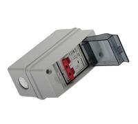 Bewinner Interrupteur de Déconnexion Solaire PV 63A DC500V IP65, Isolateur de Circuit Photovoltaïque étanche, Boîte de Disjoncteur Miniature RV pour Système Solaire Hors Réseau (32A)