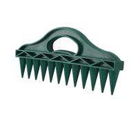 Bewinner Jardinière à 12 Trous, Distributeur de Semoir Réglable pour Semis de Jardin, Outil d'espacement Ergonomique à Manivelle pour Semis Rapide, Augmentation de l'efficacité, 5 Tailles de Prises