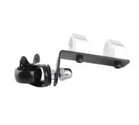 Bewinner Kit de 2 Roues Avant de Boîte à Outils avec Frein de Remplacement pour Boîte à Outils, Roulette Rotative à 360 Degrés, Double Roue Avant, Robuste, capacité de 200 Lb, Installation Facile,