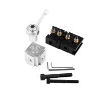 Bewinner Kit de Porte-Outil de Tour à Changement Rapide Mini | Accessoire de tour, construction en alliage d\'aluminium, tournage cylindrique, dressage, coupe, moletage, perçage,