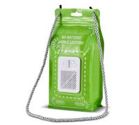 Bewinner Lampe à Eau Salée, Sac d'éclairage de Secours avec 3 LED, 2 Modes, 400 Heures d'autonomie, Aucune Pile Nécessaire, Alimentée par l'Eau Salée, pour Kit de Survie, équipement de Camping,