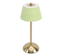 Bewinner Lampe de Table de Chevet à intensité Variable, Design élégant sans Fil, Rechargeable pour la Décoration de la Maison et du Bureau, 1200 MAh USB (GREEN)