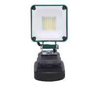 Bewinner Lampe de Travail LED sans Fil, 45 LED 3400 Lm, Angle Réglable, étanche, Alimentée par Batterie, avec Port USB pour BL1815 BL1830 BL1840 BL1860, Batterie 18 V Non Incluse