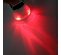 Bewinner Localisateur de clé LED en Forme de Voiture, Porte-Clés Anti-Perte avec Contrôle Sonore du Sifflet, Dispositif de Télécommande d'alarme pour Clés, Portefeuille, Sacs pour Animaux de