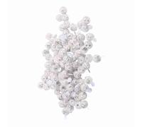 Bewinner Lot de 100 Mini Boules Lumineuses LED pour Décoration de Fête, Ballons Ronds pour Noël, Mariage, Décoration de la Maison, Jetables Blanc/RVB/jaune/rouge (YELLOW)