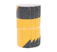 Bewinner Lot de 12 Autocollants Antidérapants en PVC avec Avertissement de Marche d'Avertissement pour Escaliers, Sols, Surfaces Humides, Bandes Antidérapantes de 15,2 X 61 Cm pour Marches, Sol