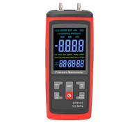 Bewinner Manomètre Numérique HVAC, Testeur de Pression de Gaz Portable à Double Port avec écran LCD rétroéclairé, Manomètre de Haute Précision ± 2,5 KPa pour Tests en Laboratoire,