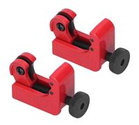 Bewinner Mini Coupe-tube Portable pour Tuyaux en Cuivre, Aluminium et PVC |Outil de Coupe de Tubes 2 Pièces 3-22mm-alliage de Zinc, Accessoire de Plomberie pour CVC et Réfrigération