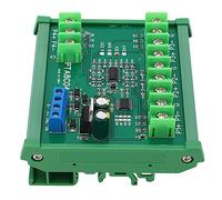 Bewinner Module de Capteur de Température PT100 RTD Collection de Résistance Boîtier de Rail de Guidage -40 ℃ à +500 ℃ DC24V pour Système de Contrôle Industriel DIN35 C45 (B500 DC12V)