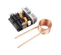 Bewinner Module de Chauffage par Induction ZVS 1000W pour Métal | Basse tension 12-48 V DC, courant maximum 20 A, ID de bobine 40 mm, creuset en graphite prêt, outil de traitement thermique