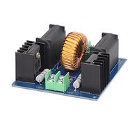 Bewinner Module de Pilote ZVS 24 V, Panneau de Chauffage par Induction 300 W, Entrée DC 12-30 V sans Charge, Courant 3 A, Carte de Pilote de Chauffage ABS Flyback pour Alimentation Industrielle