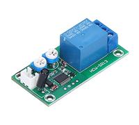 Bewinner Module de Vibration DC 12 V Sensibilité Temporisation Module de Capteur d'alarme de Commutateur de Relais Réglable, Niveau Industriel de Sécurité, Délai Maximum de 240 S, Sortie de Contact
