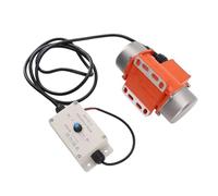 Bewinner Moteur de Vibration de Vibrateur de Béton DC 24 V, Moteur électrique en Alliage d'aluminium IP65 sans Balais de 20 W avec Contrôleur de Vitesse, Affichage de Vitesse Réglable, Haute (60W)