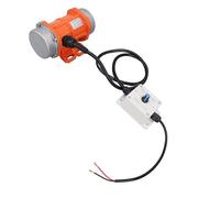 Bewinner Moteur Vibrant à Béton DC 12 V 4000 Tr/min sans Balais - Moteur Vibrant électrique en Alliage d'aluminium IP65 60 W avec Contrôleur de Vitesse pour Shaker, Table Vibrante et Mangeoire (60W)