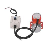 Bewinner Moteur Vibrant électrique 30 W 4000 Tr/min CC sans Balais avec Contrôleur de Vitesse, Force d'excitation Réglable 20 Kg, Boîtier en Alliage d'aluminium, étanche IP65 pour Béton (DC12V)